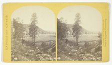 Cooley's Ranch, 10 miles east of Camp Apache, Arizona. A characteristic mountain "Park" and..., 1873 Creator: Tim O'Sullivan.