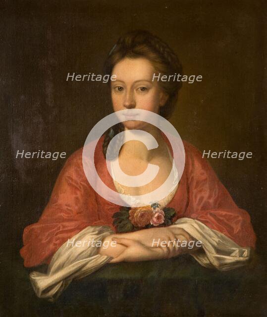Portrait Of A Woman, Possibly Anne Jesson, 1750-1800. Creator: Unknown.