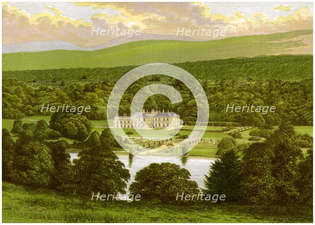 Barons Court, County Tyrone, Northern Ireland, home of the Duke of Abercorn, c1880. Artist: Unknown