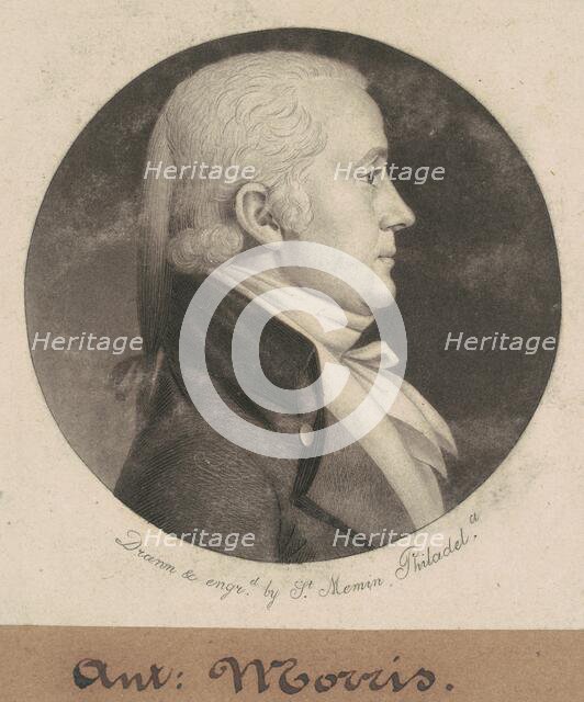 Anthony Morris, 1802. Creator: Charles Balthazar Julien Févret de Saint-Mémin.