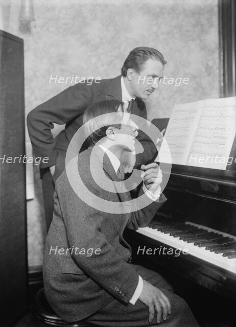 Thibault & Cortot, between c1915 and c1920. Creator: Bain News Service.