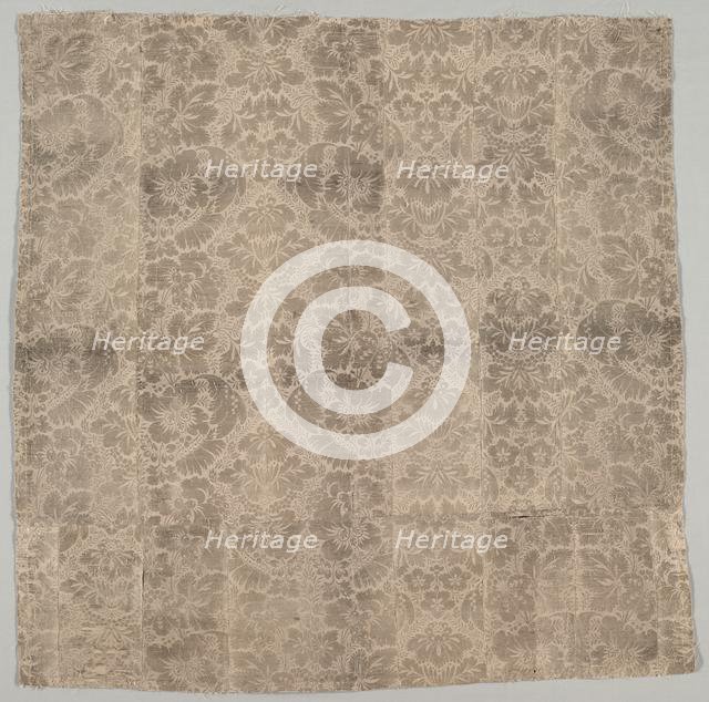 Panel, early 1700s. Creator: Unknown.