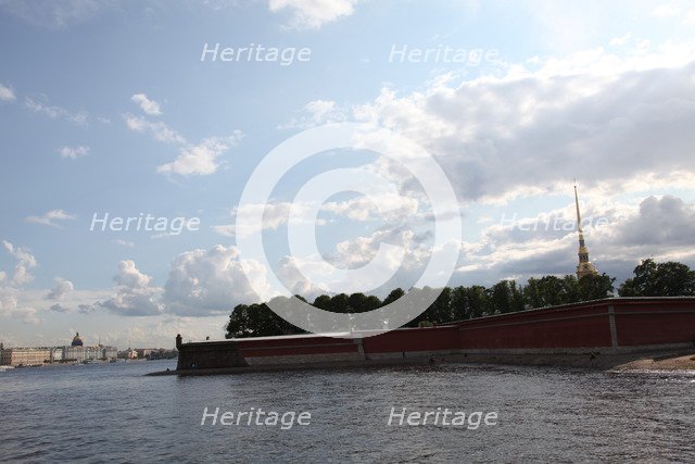 Peter and Paul Fortress, St Petersburg, Russia, 2011. Artist: Sheldon Marshall