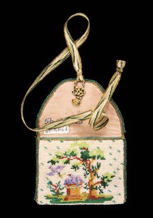 Coin purse, Mexican, 1820-40. Creator: Unknown.