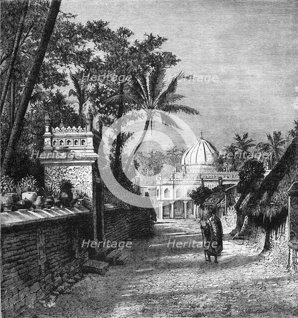'View near Trichinopoly - The Mosque of Nuthur', c1891. Creator: James Grant.
