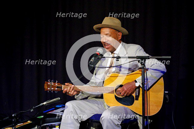 Michael Roach, Crawley Blues Club, Hawth, Crawley, West Sussex, 2015.  Artist: Brian O'Connor.