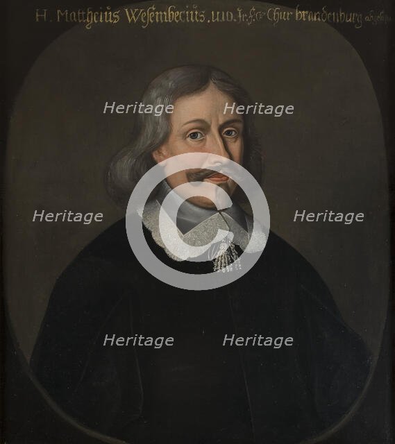 Matthäus von Wessenbeck, 1600-1659, c17th century. Creator: Anon.