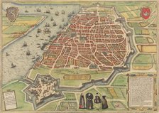 View of Antwerp, 1572-94. Creators: Frans Hogenberg, Simon Novellanus.