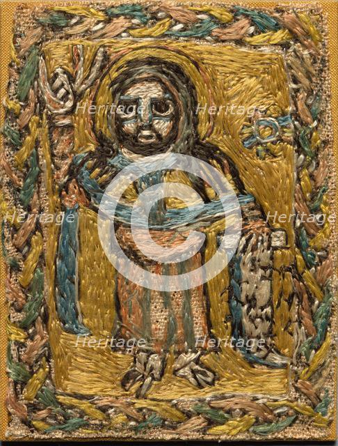 Fragment of a Clavus, late 700s - early 800s. Creator: Unknown.