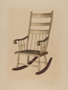 Rocking Chair, 1939. Creator: Raymond Neumann.
