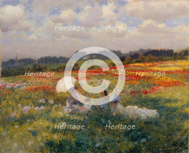 In the field near London, c1875. Creator: De Nittis, Giuseppe (1846-1884).