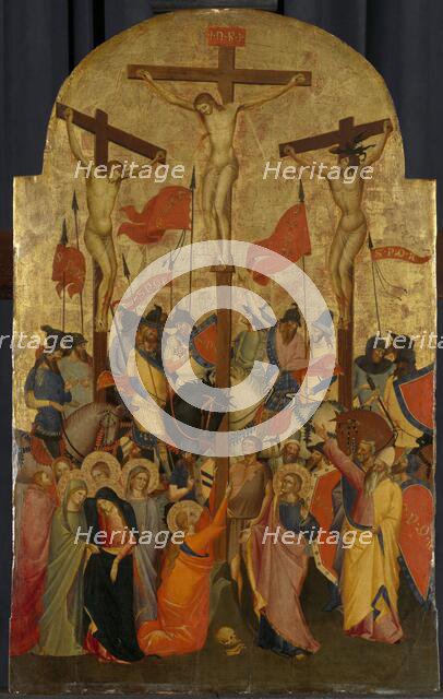 The Crucifixion, c.1390. Creator: Niccolo di Pietro Gerini.