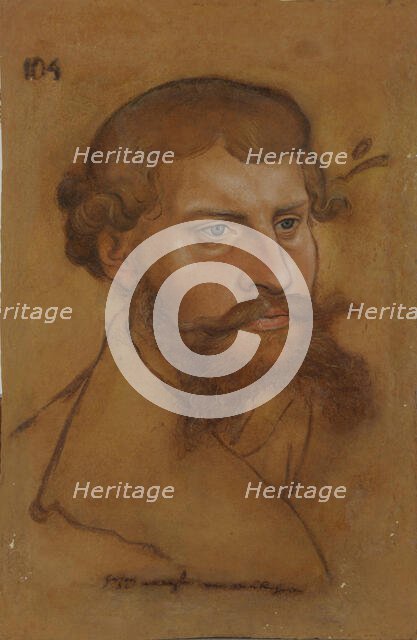 Portrait of Duke Ernest III of Brunswick-Grubenhagen-Herzberg (1518-1567), 1541-1542 . Creator: Cranach, Lucas, the Younger (1515-1586).