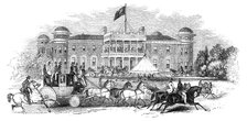 Goodwood House - scene in the park, 1844. Creator: Unknown.