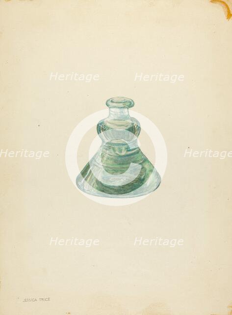 Inkwell, 1935/1942. Creator: Jessica Price.