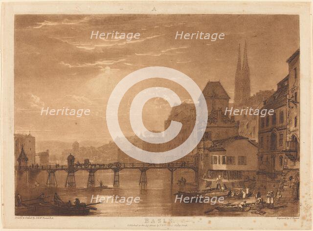 Basle, published 1807. Creator: JMW Turner.