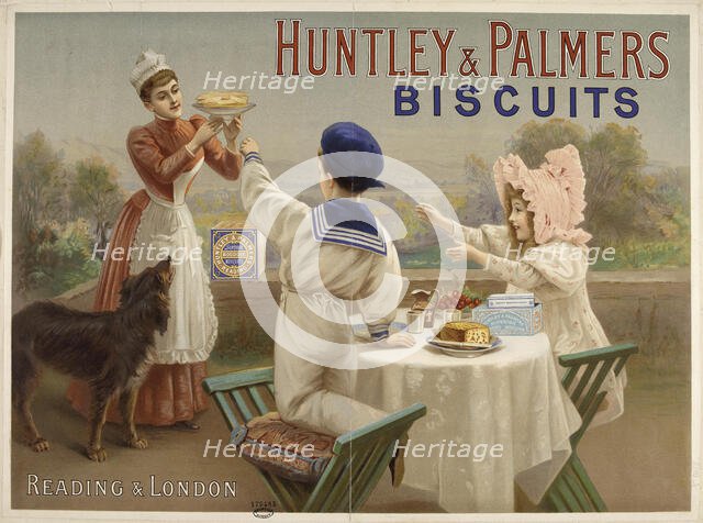 Huntley & Palmers Biscuits, 1892. Creator: Anonymous.