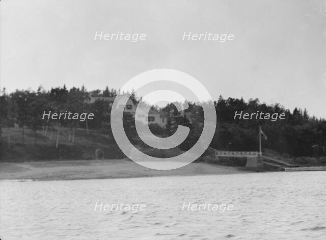 Charles Dana Gibson's seven hundred acre island, 1931 July 25. Creator: Arnold Genthe.