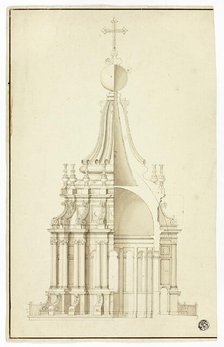 Lantern of Cupola, St. Peter's, Rome, n.d. Creator: Sir Christopher Wren.
