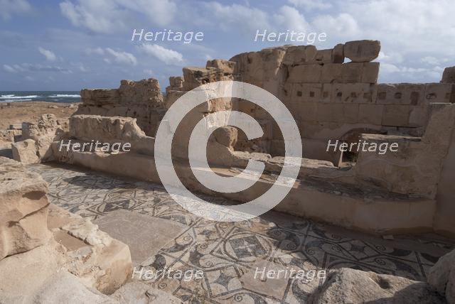 Libya, Sabratha, Theatre Baths, 2007. Creator: Ethel Davies.