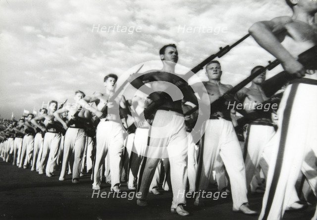 Parade of the Young Communists, Moscow, USSR, 1930s. Artist: Unknown