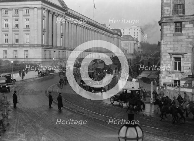 Serbian Mission To The U.S. - Various Groups, 1918. Creator: Harris & Ewing.