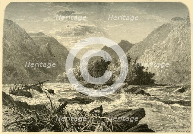 'Mountain Island', 1872.  Creator: Frederick William Quartley.