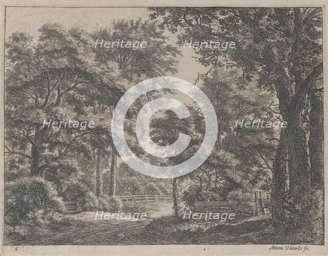 The Trimmed Groves, 17th century. Creator: Anthonie Waterloo.