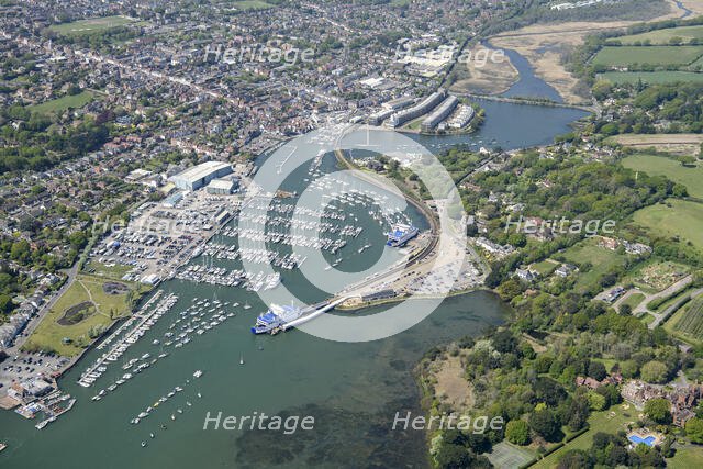 Lymington Ferry Terminal, Hampshire, 2025. Creator: Damian Grady.