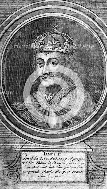 James II of Scotland. Artist: Unknown