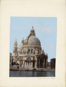 Exterior of Santa Maria della Salute in Venice, 1850-1876. Creator: Anon.