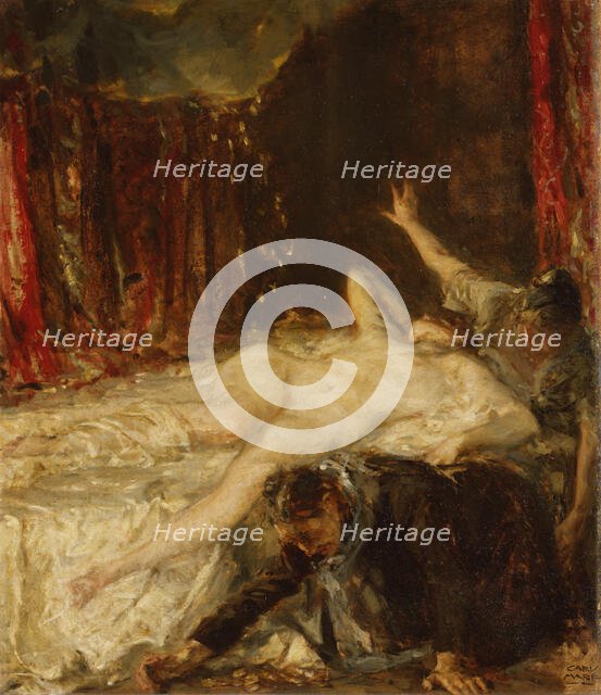 Payment of Zeus, late 19th-early 20th century. Creator: Carl Marr.