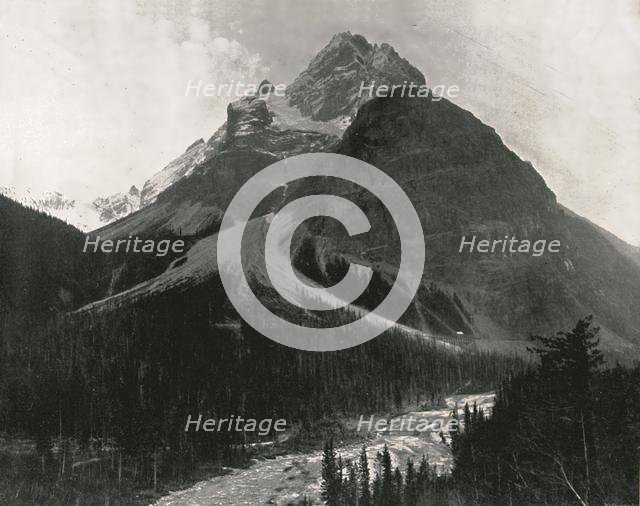 The Rockies: Mount Stephen, Canada, 1895.  Creator: William Notman & Son.