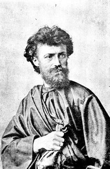 The Ober-Ammergau Passion Play: Judas (Johann Zwink), 1890. Creator: Unknown.