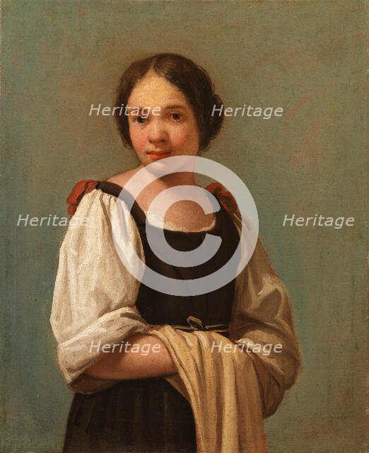 Young farmer's wife, c.1720. Creator: Cifrondi, Antonio (1655-1730).