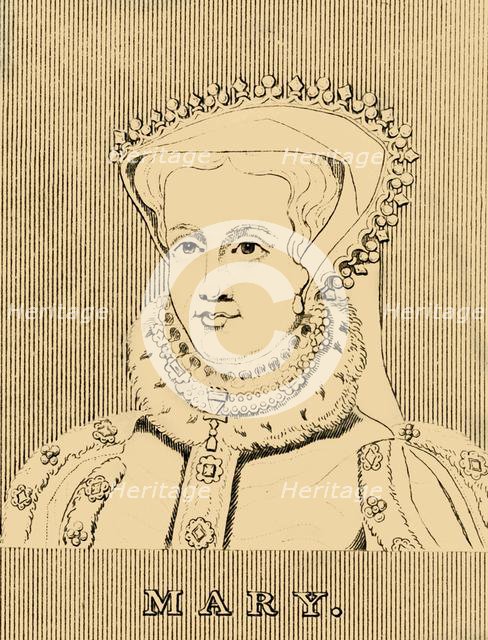 'Mary', (1516-1558), 1830. Creator: Unknown.