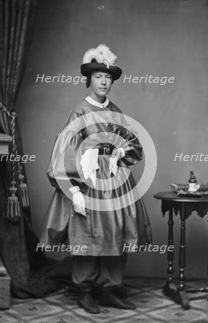 Mrs. Tibitts, between 1855 and 1865. Creator: Unknown.