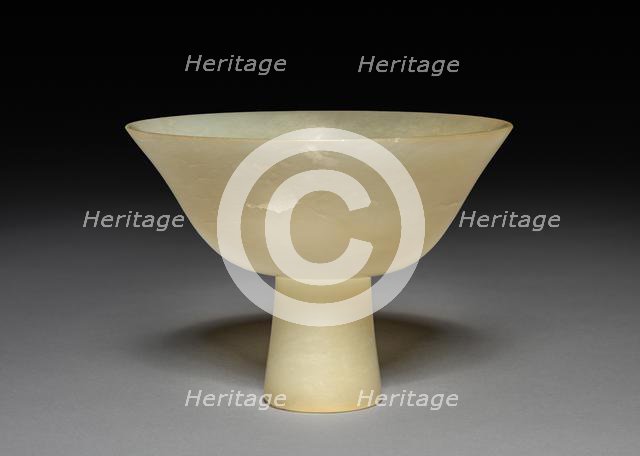 Stem Cup, 1368-1644. Creator: Unknown.