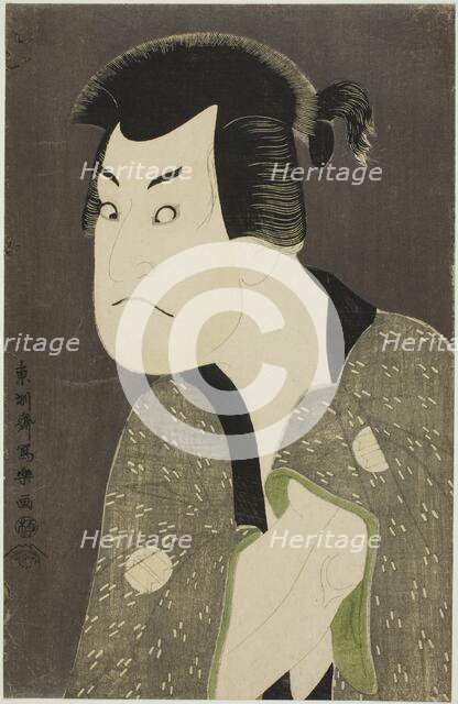 The actor Sakata Hangoro III as Fujikawa Mizuemon, 1794. Creator: Tôshûsai Sharaku.