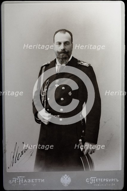 Grand Duke Alexei Alexandrovich of Russia (1850-1908).