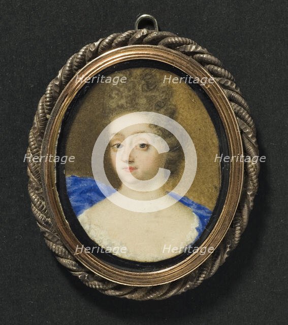 Maria Aurora von Königsmarck (1662-1728), countess, draftsman, late 17th-early 18th century. Creator: Elias Brenner.