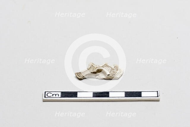 Fragment, Shang dynasty, ca. 1600 - ca. 1050 BCE. Creator: Unknown.