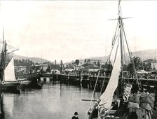 The Port of Hobart, Tasmania, Australia, 1895.  Creator: Unknown.