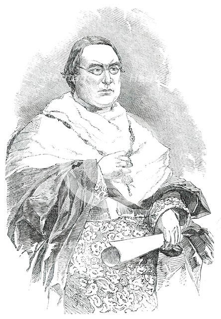 Dr. Wiseman, Appointed by the Pope Cardinal Archbishop of Westminster, 1850. Creator: Unknown.