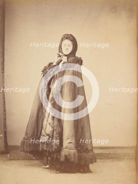 Sèriè à la Ristori, 1860s. Creator: Pierre-Louis Pierson.