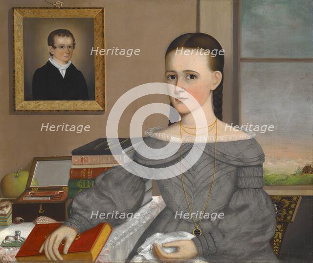 Portrait of Marie Jane Andrew, unknown date. Creator: Joseph R Mason.