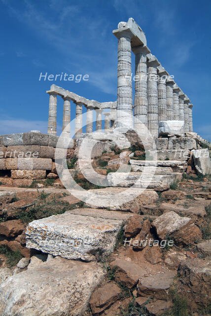 Sounion, Greece, 2003. Creator: Ethel Davies.