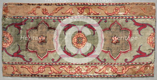 Fragment of Border, 1600s. Creator: Unknown.