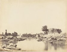 [Tolly's Nullah, Calcutta], 1850s. Creator: Captain R. B. Hill.