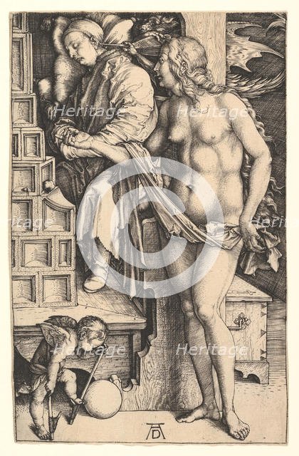 The Dream of the Doctor, ca. 1498. Creator: Albrecht Durer.